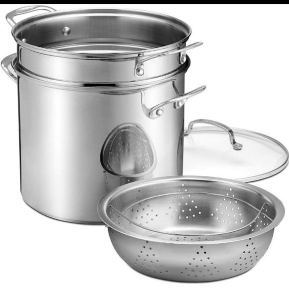 🛑🛑 SOLD🛑🛑Cuisinart Chef's Stainless 4Pc 12-Qt - Picture 2 of 7